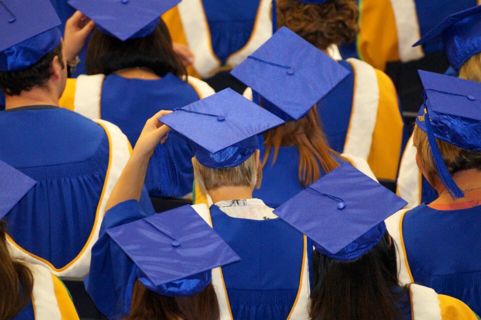Convocation tassel blue graduation