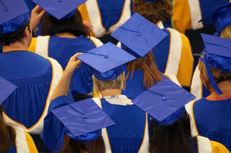 Convocation tassel blue graduation
