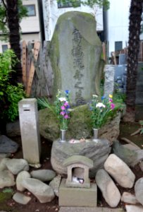 Tomb of Takahashi Deishu - Taito-ku, Tokyo, Japan - DSC08925