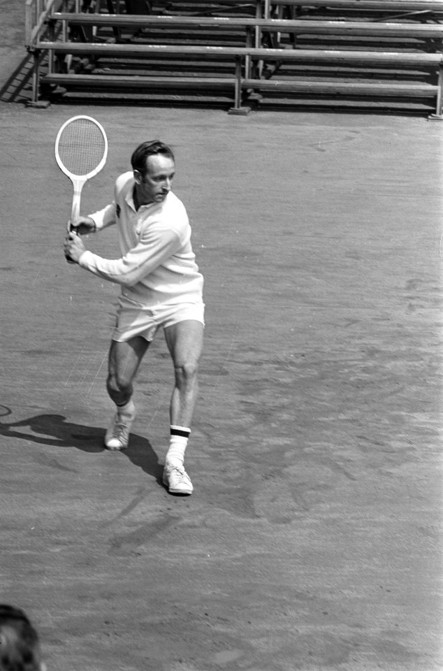 Top Tennis Toernooi 1969 in Amsterdam Rod Laver , aktie, Bestanddeelnr 922-4468