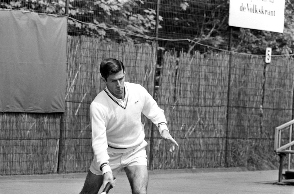 Top Tennis Toernooi 1969 in Amsterdam Roswall, aktie, Bestanddeelnr 922-4470