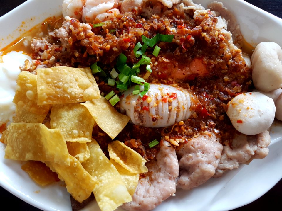 Tom yam noodles - Bangkok - 2017-07-20 (002)
