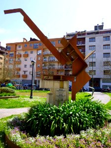 Tolosa - Escultura 'Goldea', de Néstor Basterretxea