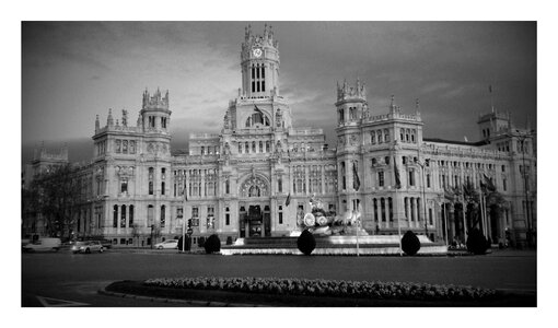 Cybele monument facade palace photo