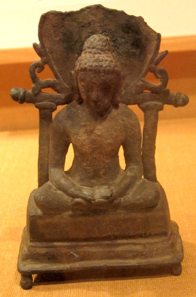 Tirthankara, India, Akota, Gujarat, 7th century, bronze, HAA