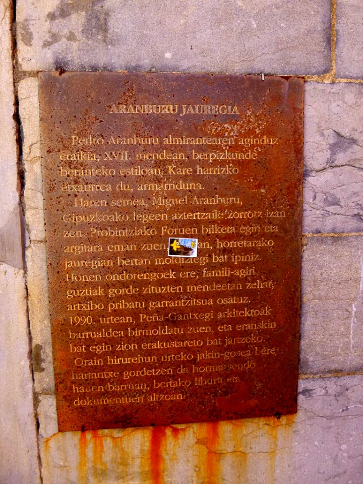 Tolosa - Palacio Aranburu 3