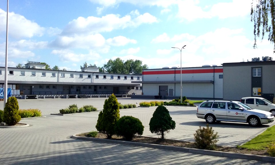 Tomaszów Mazowiecki w województwie łódzkim, PL, EU. Ponadregionalna hurtownia Ice Full w Tomaszowie Mazowieckim