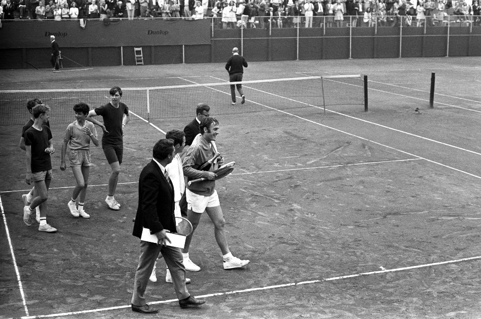 Tom Okker en John newcombe, Bestanddeelnr 922-6013