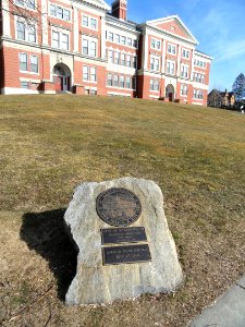 Time capsule, Frank D. Walker Building, 255 Main Street, Marlborough, MA - DSC04392