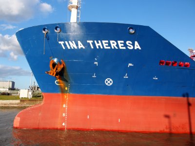 Tina Theresa - IMO 9478298 - Callsign OWEU2, Leopoldsluis, Port of Antwerp pic1