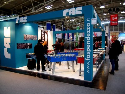 Tischfussball auf der ISPO 2014