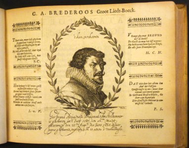 Titelblad G.A.Brederoos Groot Liedt-Boeck