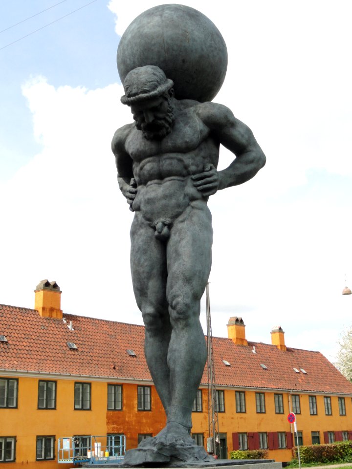 Titan by Nicolai Outzen Schmidt (1844-1910)- Copenhagen - DSC07296