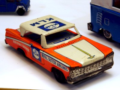 Tin car KLM Royal Dutch Airlines Air Port Service pic3