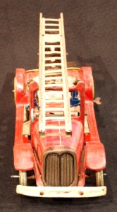 Tin toy fire truck, pic-003