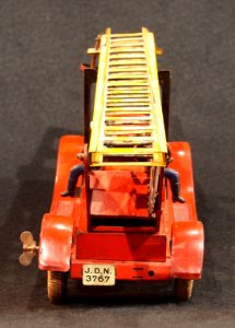 Tin toy fire truck, pic-022