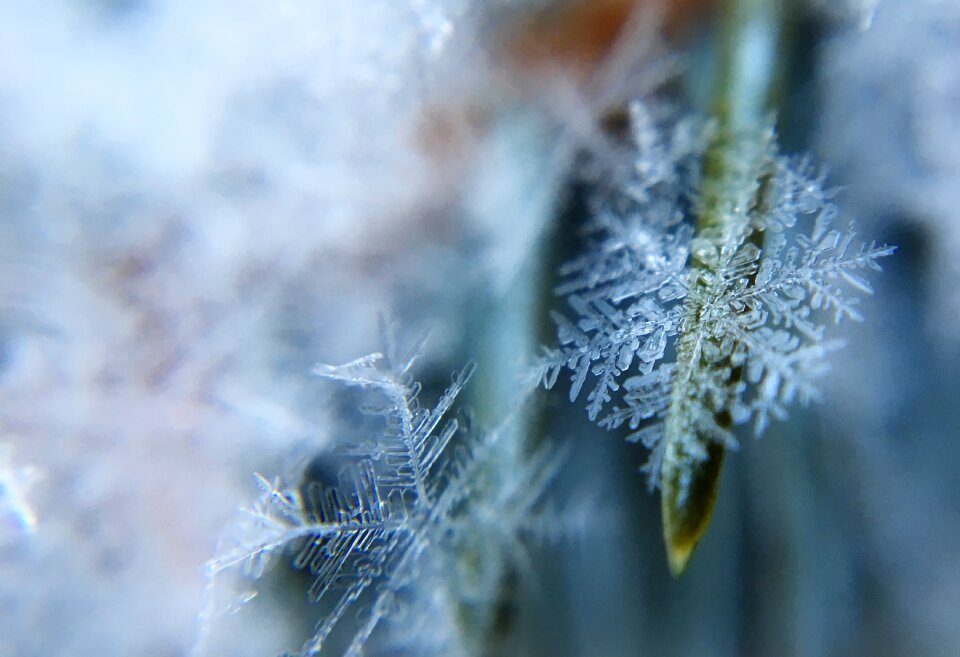 Snow ice detail