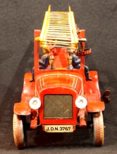 Tin toy fire truck, pic-021
