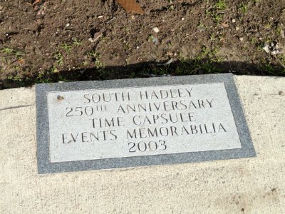 Time capsule - South Hadley, MA - DSC04483