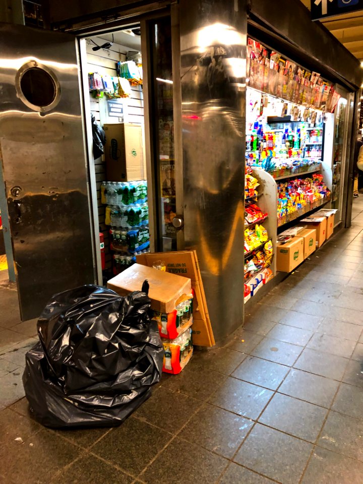 Times Square Subway Station Newsstand