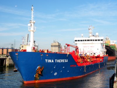 Tina Theresa - IMO 9478298 - Callsign OWEU2, Zandvlietsluis, Port of Antwerp pic2
