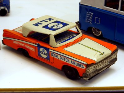 Tin car KLM Royal Dutch Airlines Air Port Service pic1