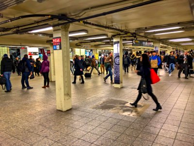 Times Square Subway Mezzanine