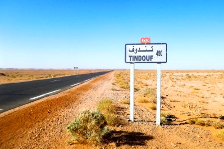 Tindouf 450 km تندوف