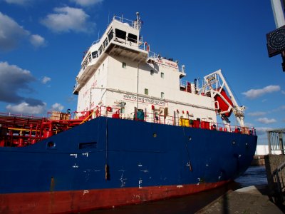 Tina Theresa - IMO 9478298 - Callsign OWEU2, Leopoldsluis, Port of Antwerp pic2