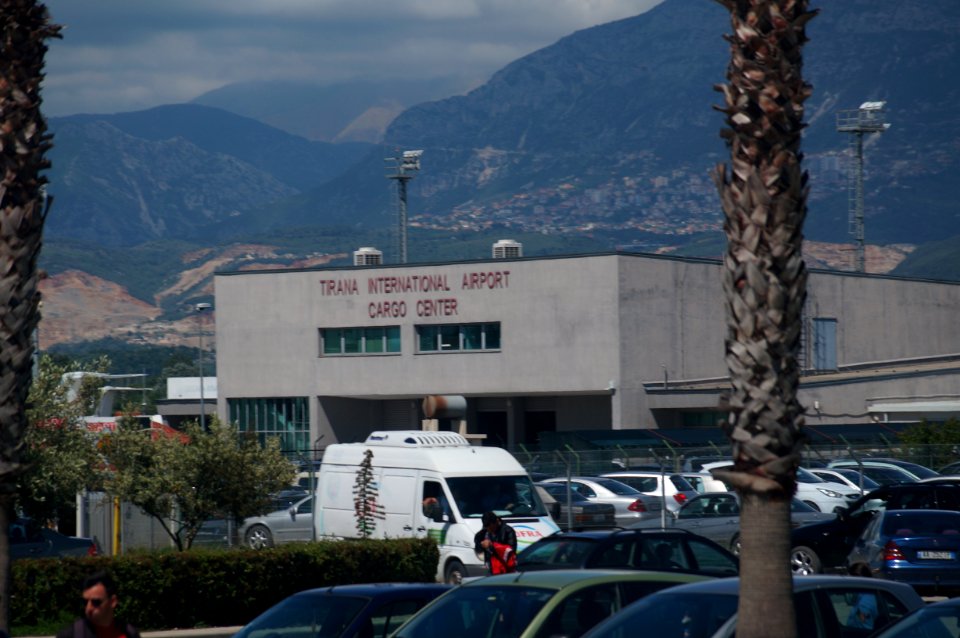 Tirana Airport Cargo Center (OSCAL19 trip)