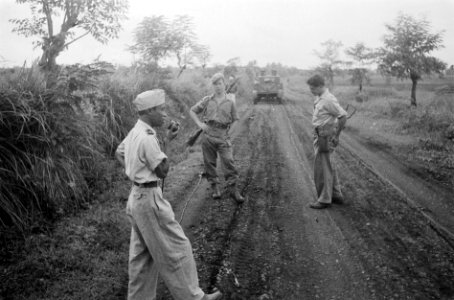 TNI majoor Achmad Sjachdi, voormalig commandant Bat. V Brig. XIII, Div. VI Siliw, Bestanddeelnr 3299