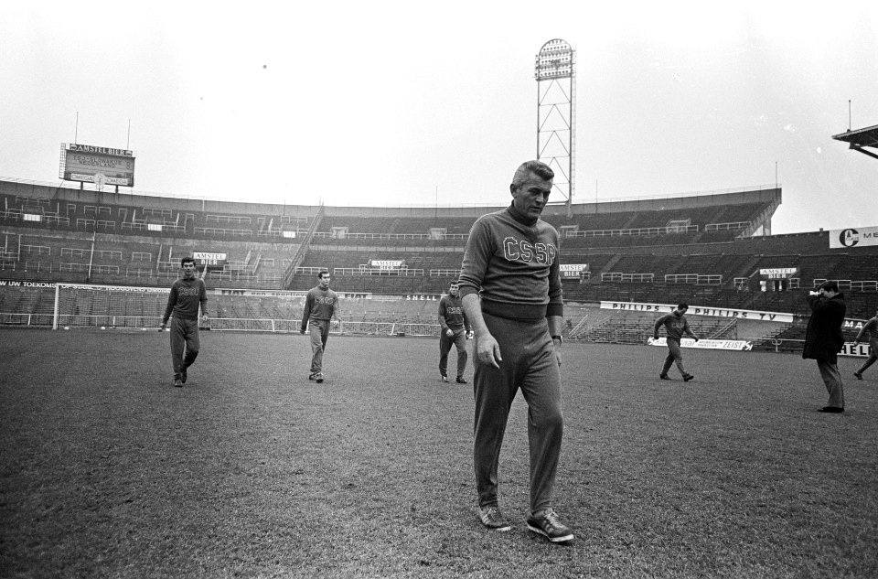 Tjechische trainer Jozef Marko aan het werk, Bestanddeelnr 919-7540