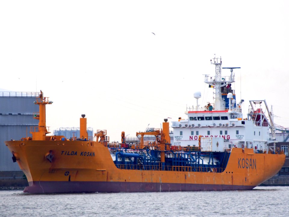 TILDA KOSAN - IMO 9174359 - Callsign ZIQT4, Port of Antwerp
