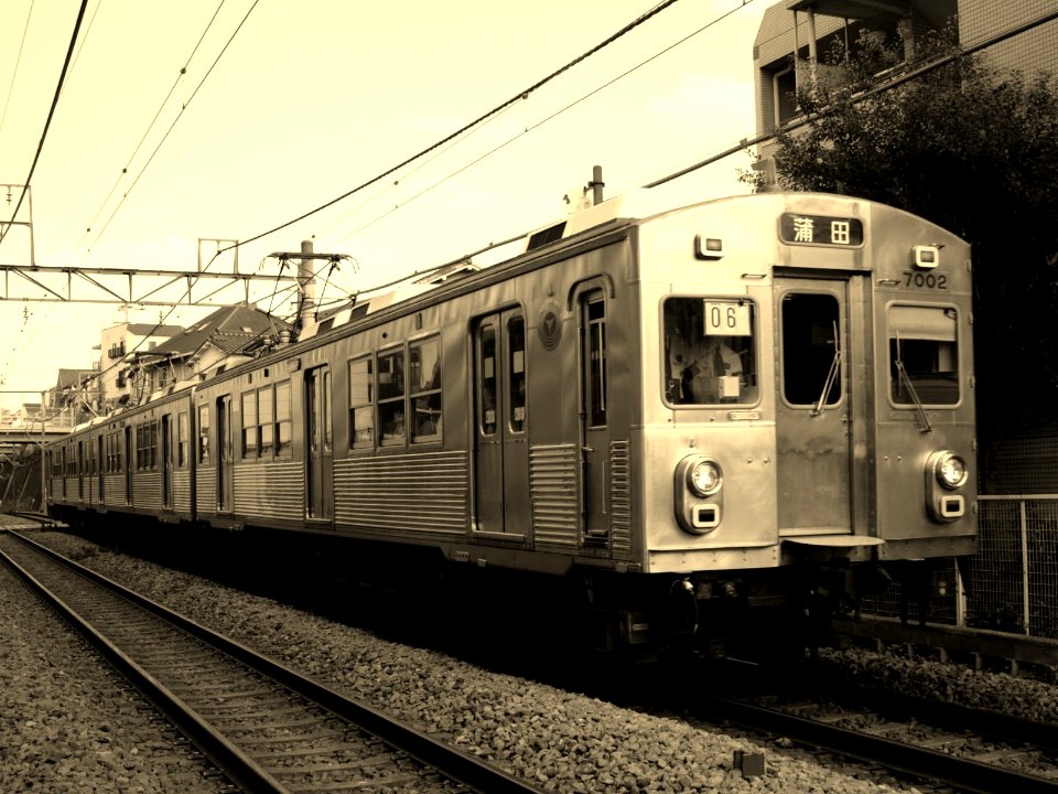 Tokyu Corporation 7700 Series 7710F set (Sepia)