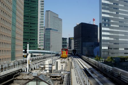 Tokyo Yrikanome line maintenance locomotive 2019-04 Shiodome station 2