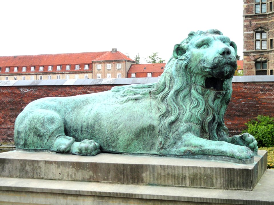 To hvilende løver - Kongens Have - Copenhagen - DSC07896
