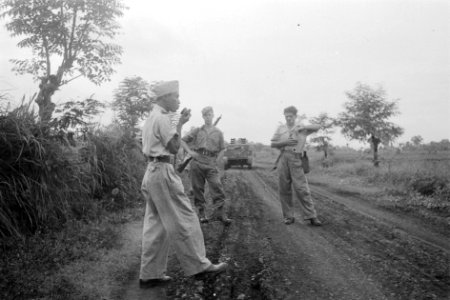 TNI majoor Achmad Sjachdi, voormalig commandant Bat. V Brig. XIII, Div. VI Siliw, Bestanddeelnr 3300