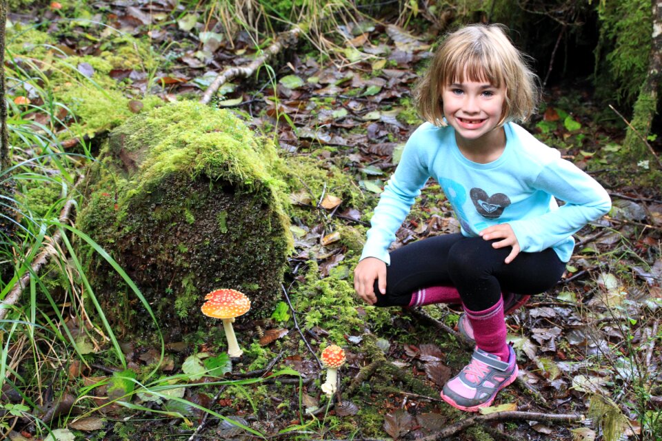 Forest nature smile