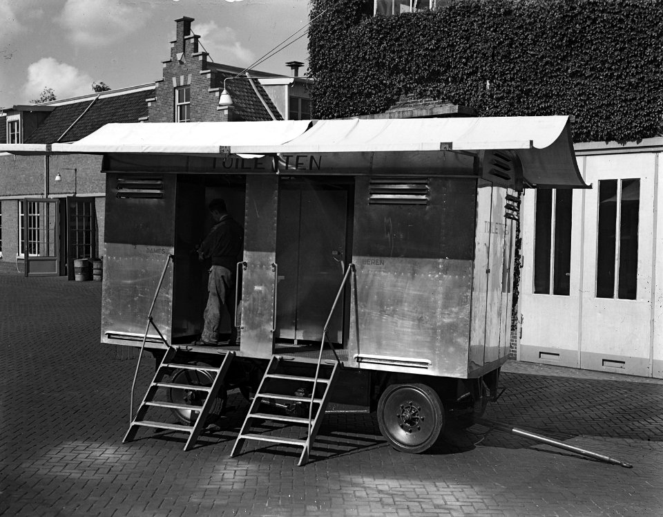 Toiletwagen der Amsterdamse Stadsreiniging, Bestanddeelnr 902-8643