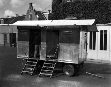 Toiletwagen der Amsterdamse Stadsreiniging, Bestanddeelnr 902-8643
