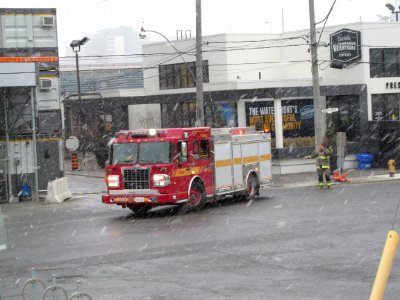 TO Firetruck Snow photo