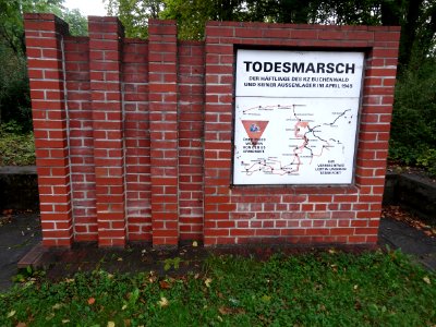 Todesmarsch am Alten Friedhof in Arnstadt