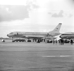 Tjechische Tupolev op Schiphol, Bestanddeelnr 912-7834