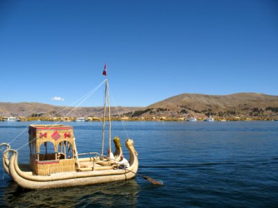 Titicaca reed boat