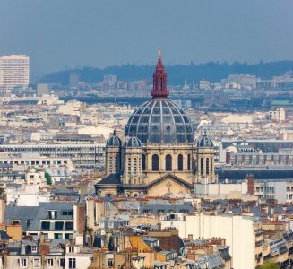 Toits Paris Saint Augustin depuis arc de Triomphe 2