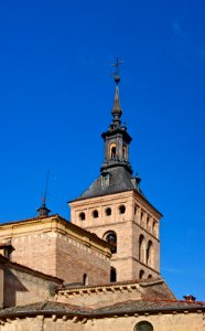 Toit clocher San Martin Segovia photo
