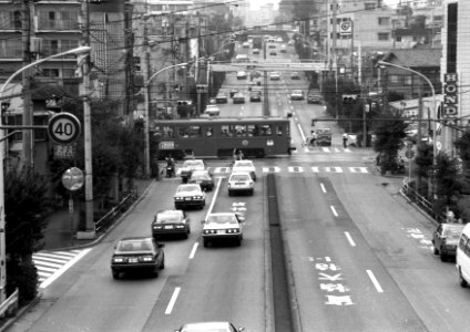 Tokyu 80 crossing Wakabayashi cross road