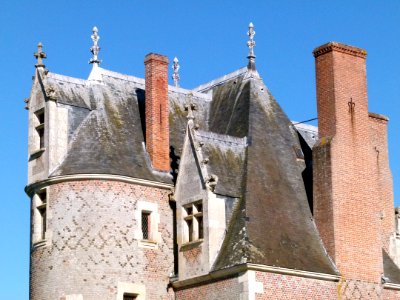 Toitures du château du Moulin 2 photo