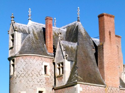 Toitures du château du Moulin 2