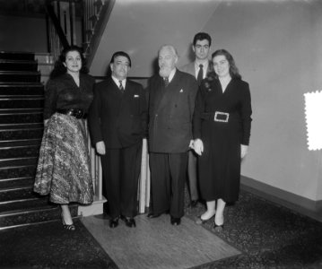 Tito Schipa en Strauss en familie Schipa, Bestanddeelnr 905-4313